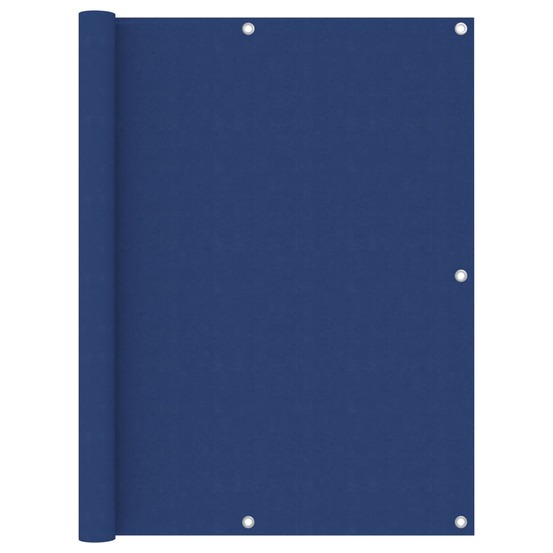 Écran de balcon brise pare vue protection confidentialité 120 x 300 cm tissu oxford bleu