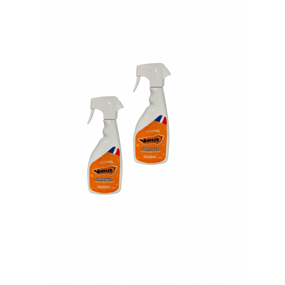 Nettoyant bactéricide toutes surfaces - orange - adulte