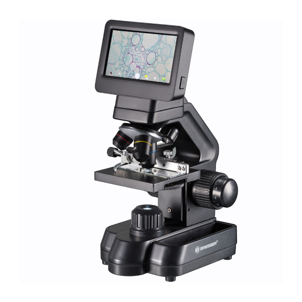 Microscope tactile lcd avec port hdmi bresser biolux