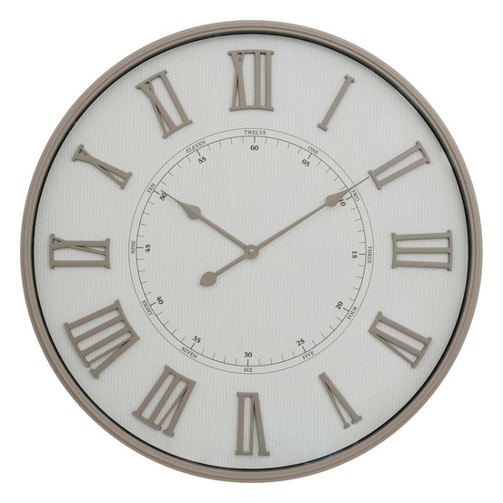 Horloge davina beige d76cm