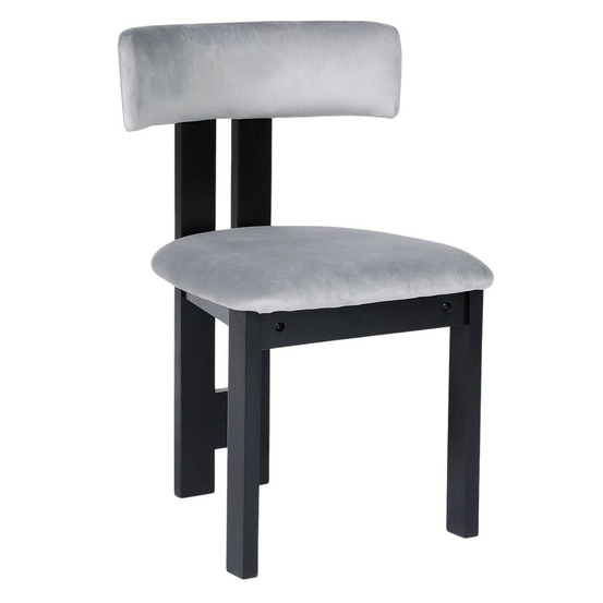 Chaise design velours