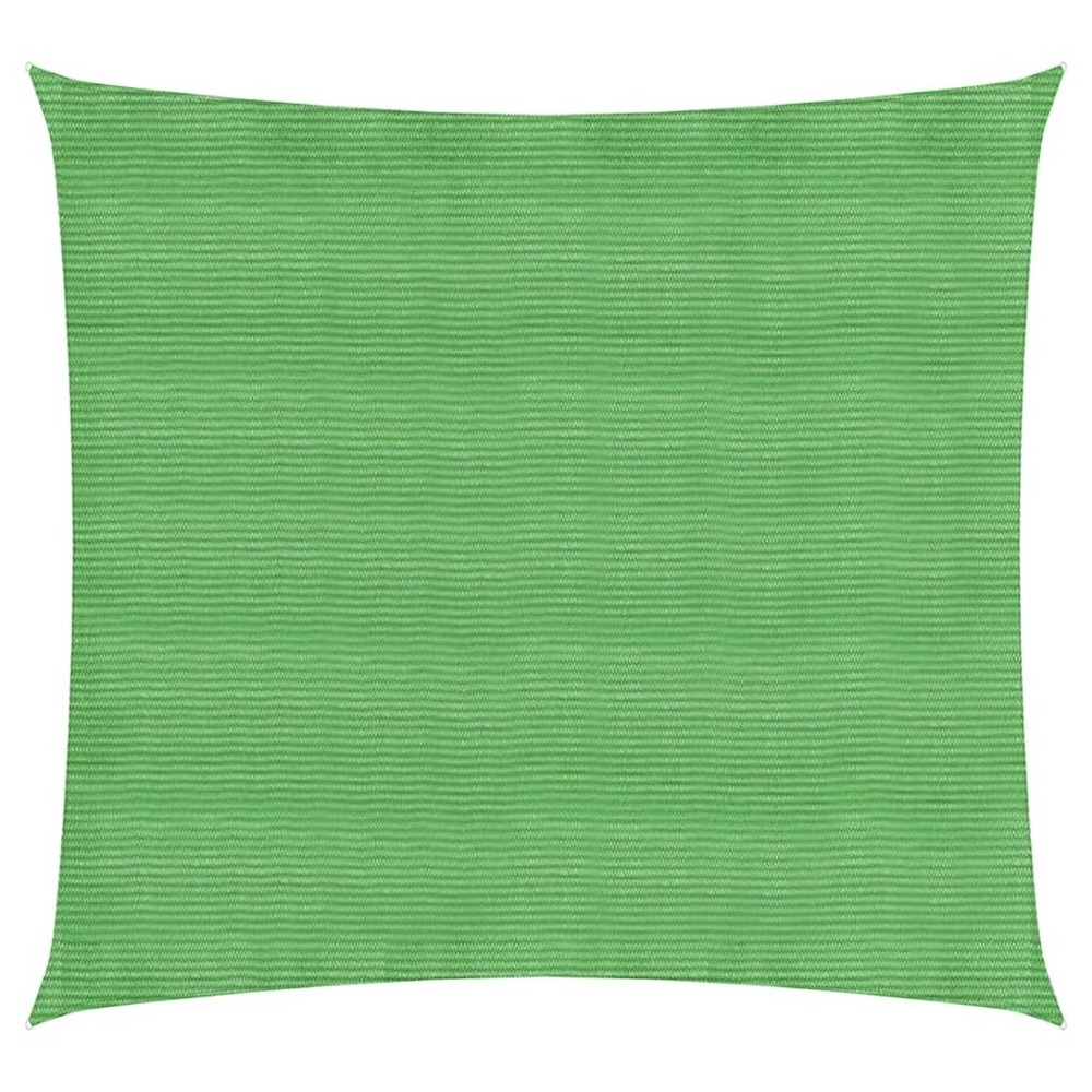 Voile d'ombrage 160 g/m² vert clair 4,5 x 4,5 m pehd