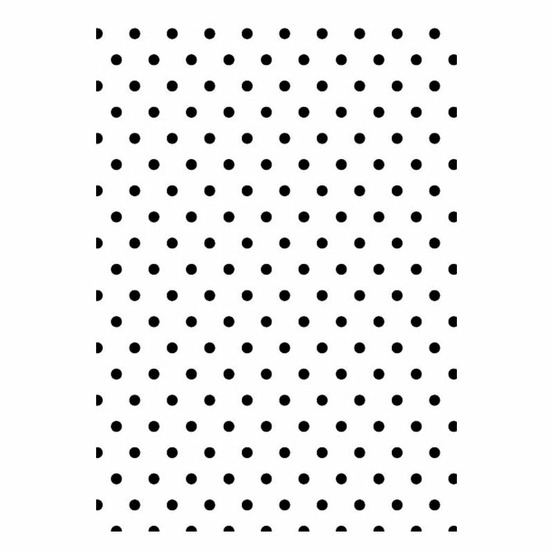 Matrice d'embossage fond à pois
