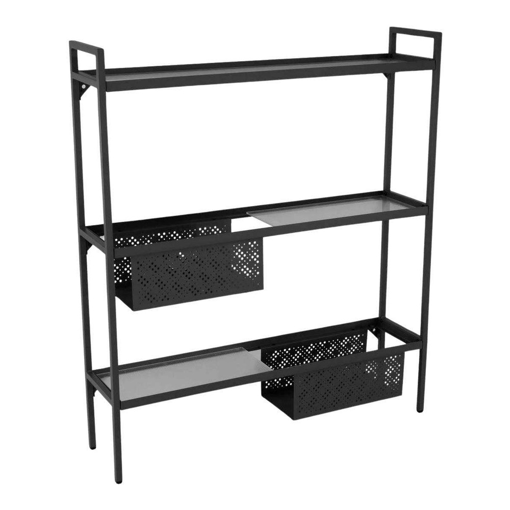 Etagère de jardin en acier 3 étagères grosser graphite