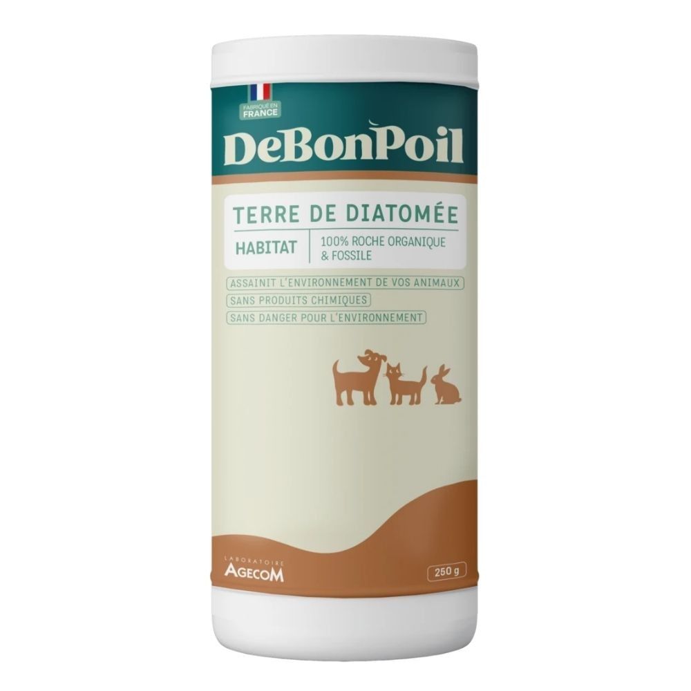 Terre de diatomée debonpoil - hygiène habitat chien et chat 250 g