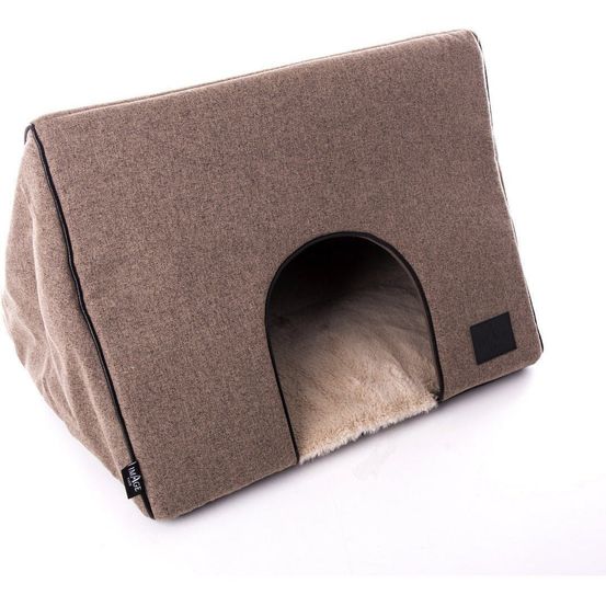 Corbeille-panier tente pour chiens et chats - taille l. 50 cm x l. 40 cm x h. 34 cm