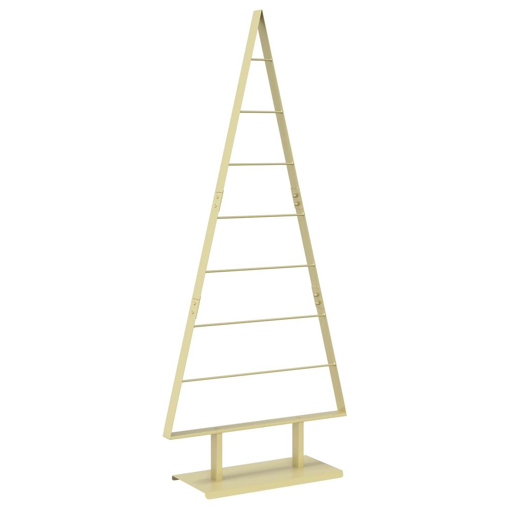 Arbre de noël en métal kuopio 150 cm acier doré