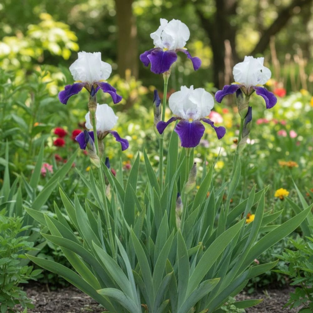 Iris des jardins night edition lot de 9 godets