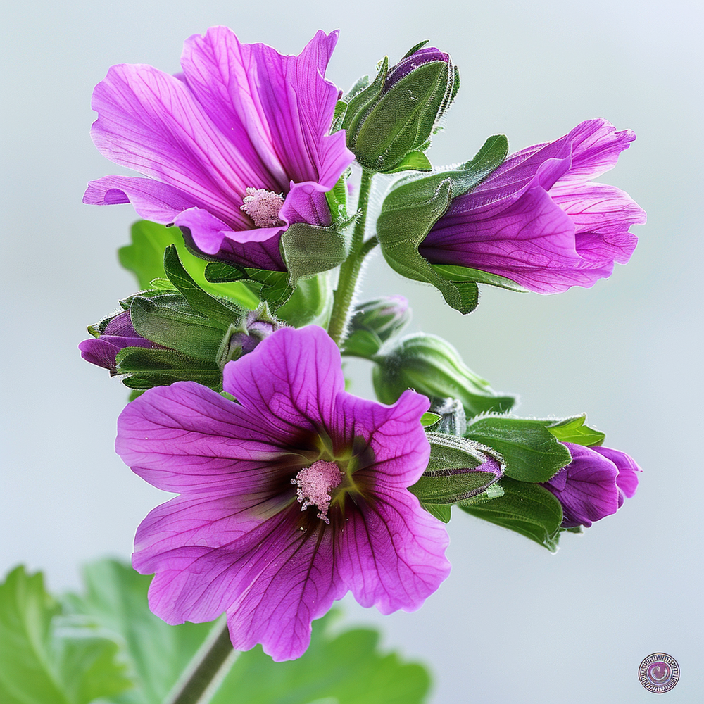 50 graines de mauve royale - semisauvage permaculture