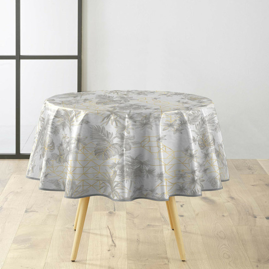 Nappe toile cirée ronde