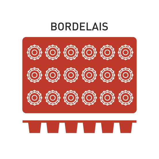 Moule silicone 18 cannelés ø 35 mm - pujadas