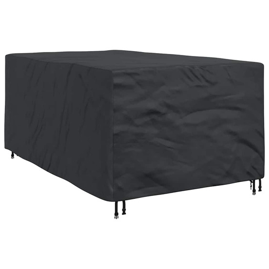 Housse pour mobilier d'extérieur noir 143 x 225 x 90 cm 210d