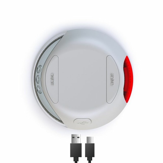 Accessoires pour laisse led lighting system light usb grey flexi cfnzls-551-hgr