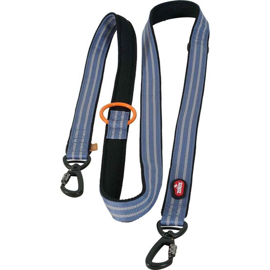 Laisse éducation 8 positions bivouak 2 m bleu