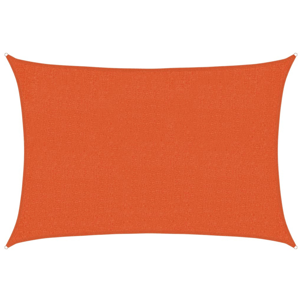 Voile d'ombrage 160 g/m² orange 2x2,5 m pehd