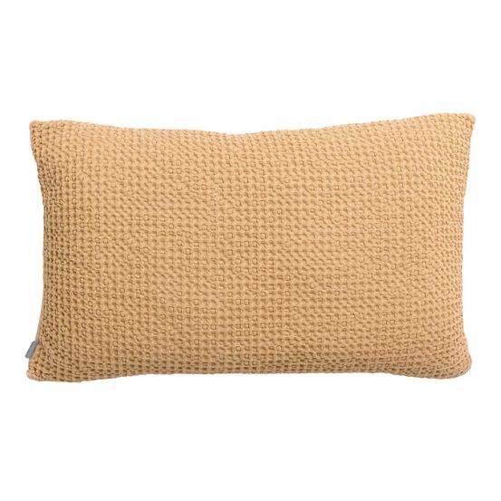 Housse de coussin stonewashed maia sable 30 x 50 cm