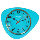 Original - l'horloge mediator originale - horloge rétro murale médiator - résistante et durable - azur