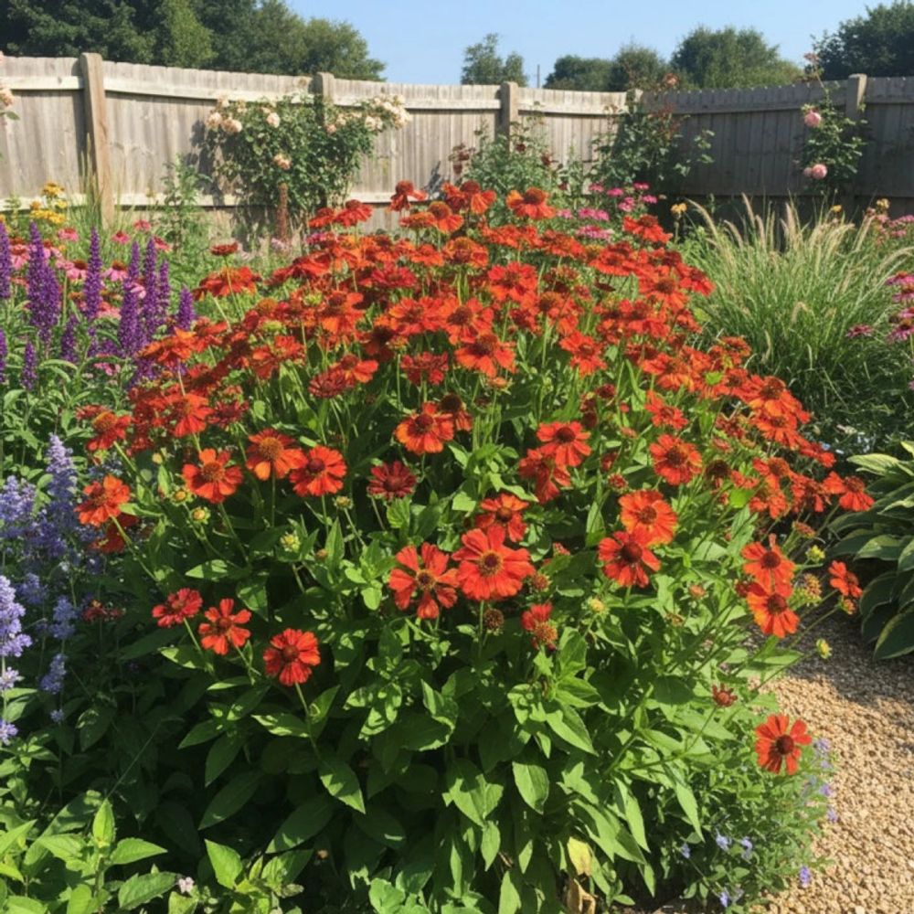Hélénie indianersommer, helenium lot de 5 godets