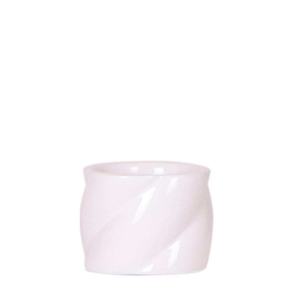 Pot décoratif candy - blanc