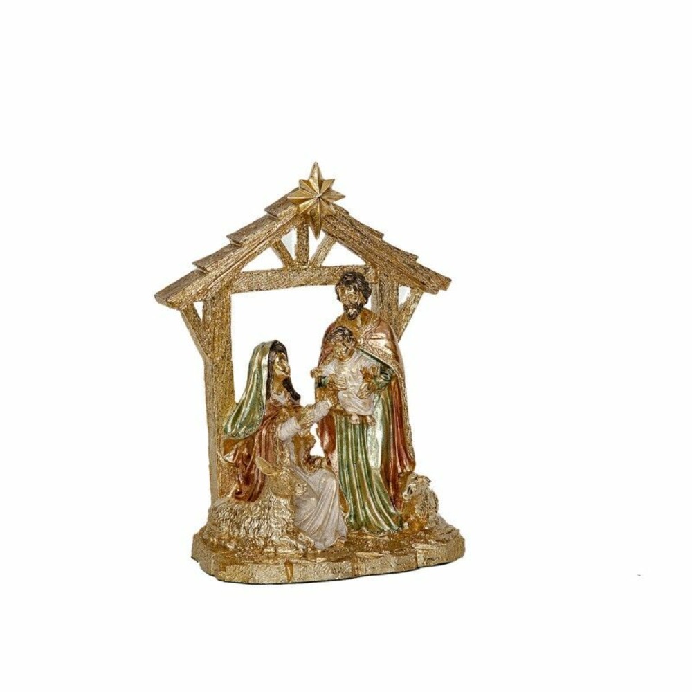 Crèche de noël romimex multicouleur résine 22 x 28 x 11 cm