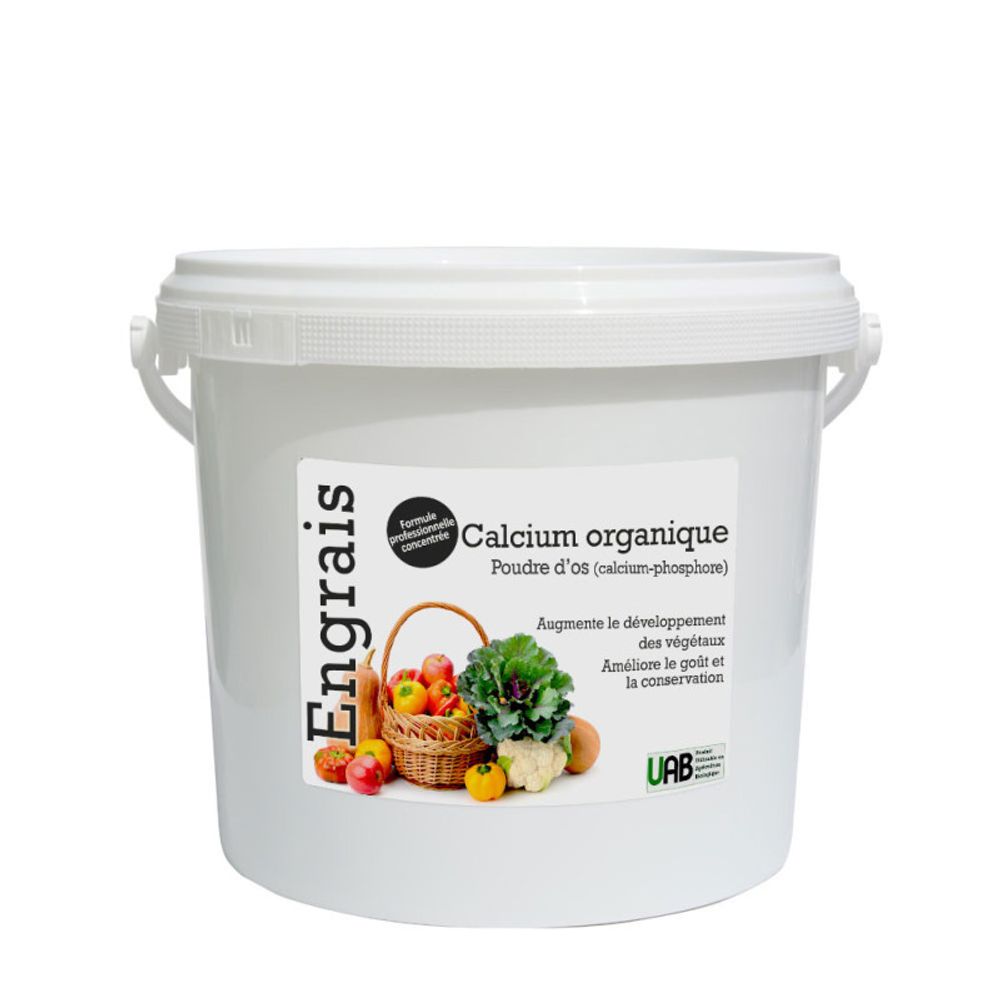 Poudre d'os, riche en calcium et phosphore - agro sens - seau 4 kg