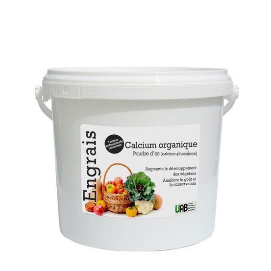 Poudre d'os, riche en calcium et phosphore - agro sens - seau 4 kg