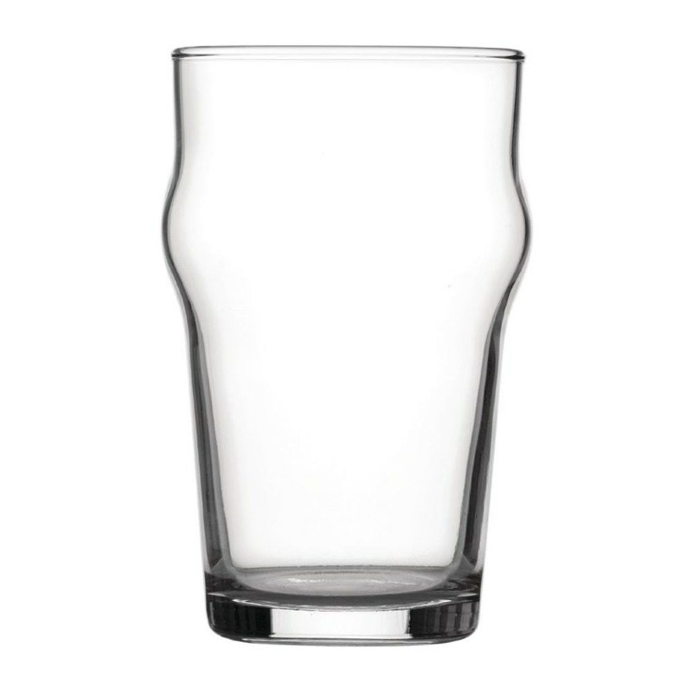 Verre à bière nonic 280 ml - lot de 48 - utopia