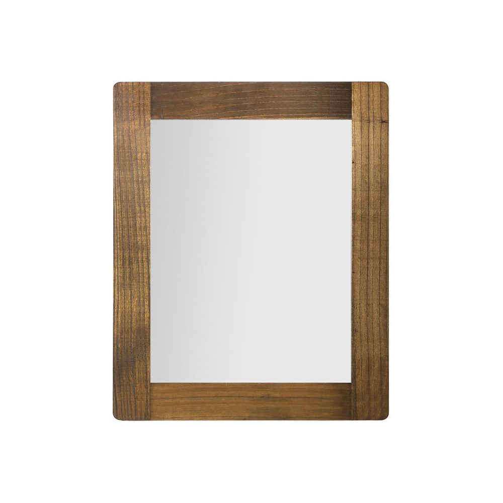 Miroir bois marron - athénaïs décoration d'autrefois