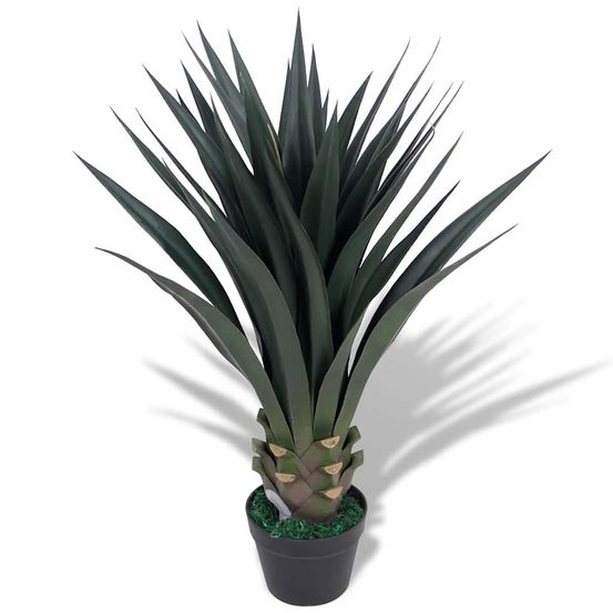 Plante artificielle avec pot yucca 85 cm vert