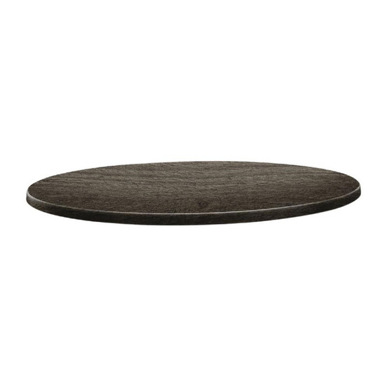 Plateau de table rond - 800 mm - line timber