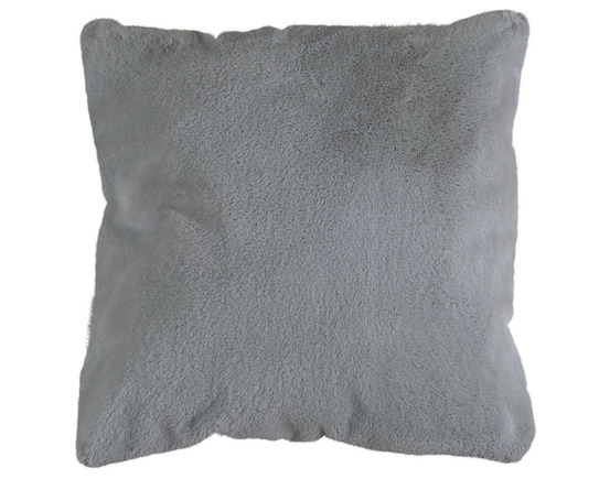 Joy - coussin - en fausse fourrure - 48x48 cm