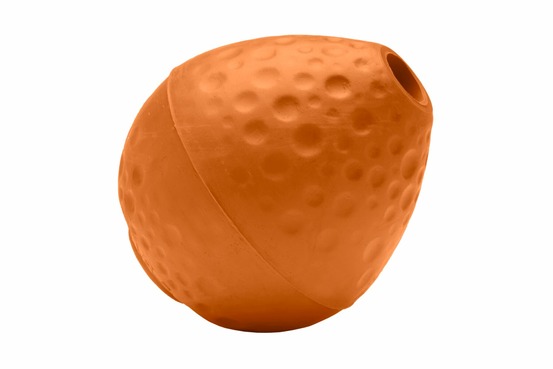 Jouet turnupâ„¢ Ã lancer en caoutchouc compatible avec les lanceurs de balles. Couleur: campfire orange (orange), taille unique