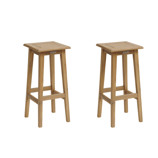 Tabouret haut de jardin tiwi acacia