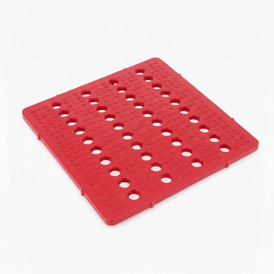 Gripsquare 50 - plaque pehd antidérapante - plast'up rotomoulage
