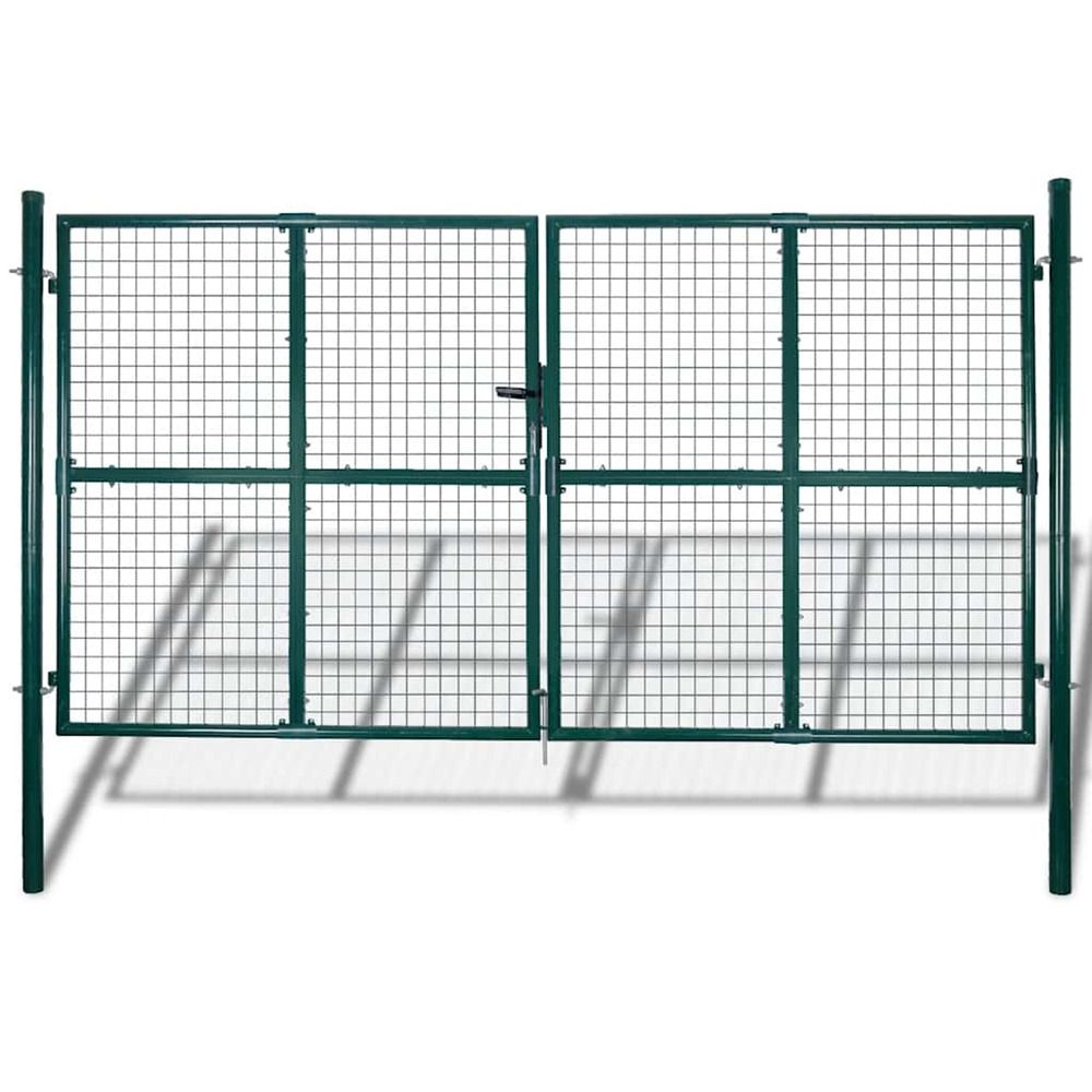 PORTAIL DE CLOTURE EN GRILLAGE-(864027)