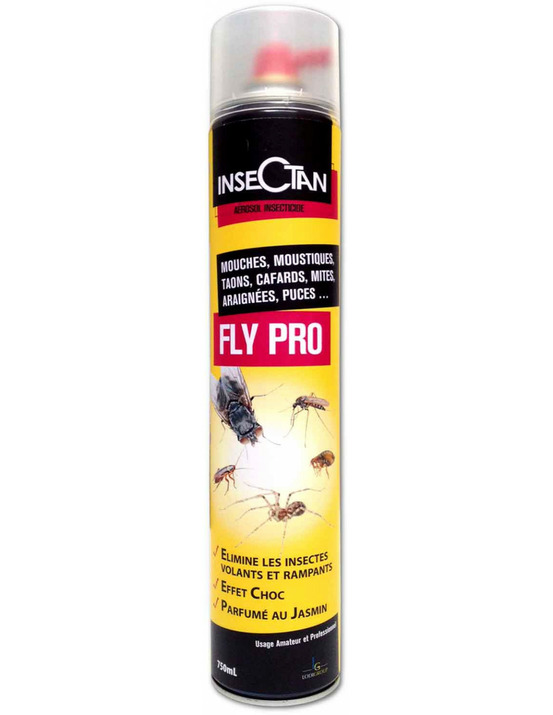 Insecticide : fly pro - aérosol 750 ml