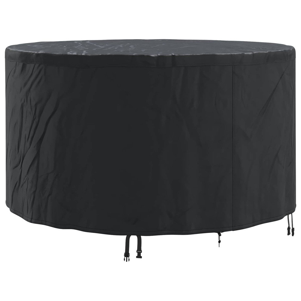Housse pour meubles noir 157 x 157 x 71 cm tissu oxford 600d