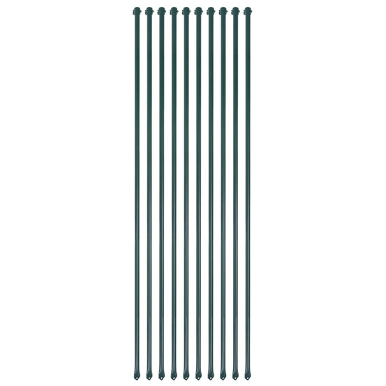 POTEAU DE JARDIN 10 PCS 1.5 M-(864439)