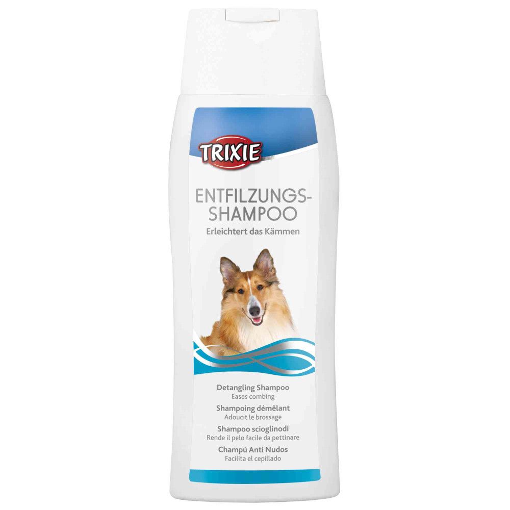 Shampoing démêlant 250 ml pour chien a poils longs