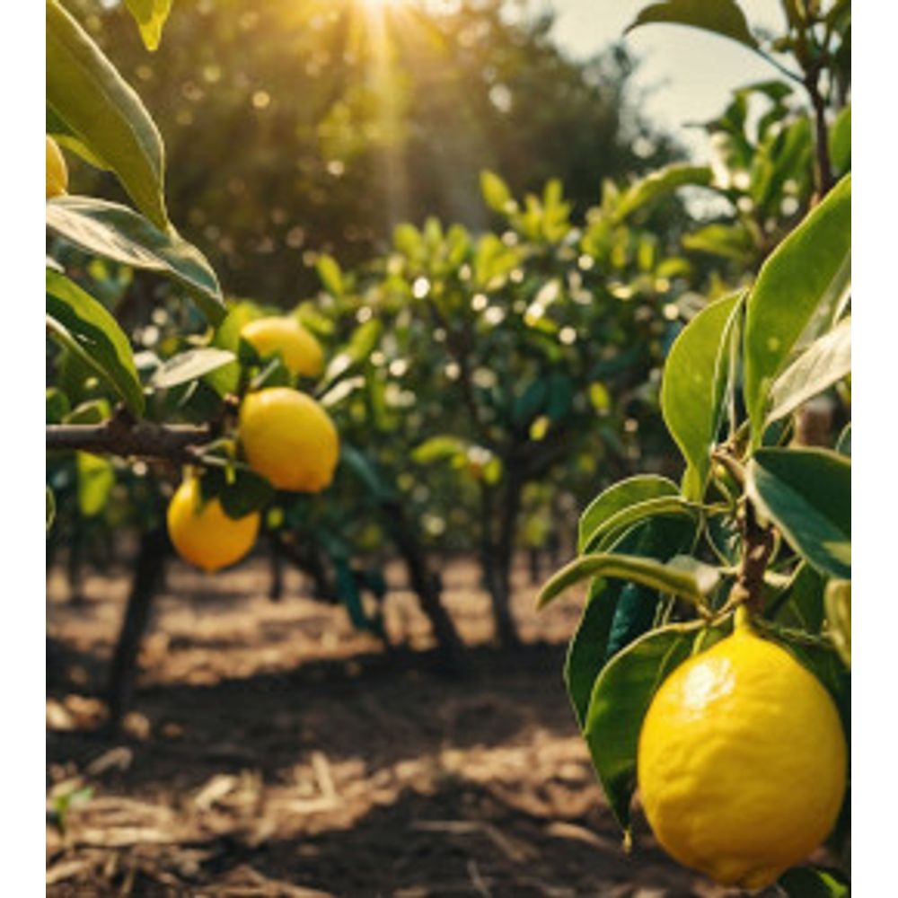 Plan serré sur un orangé qui a reçu été correctement nourri en engrais.