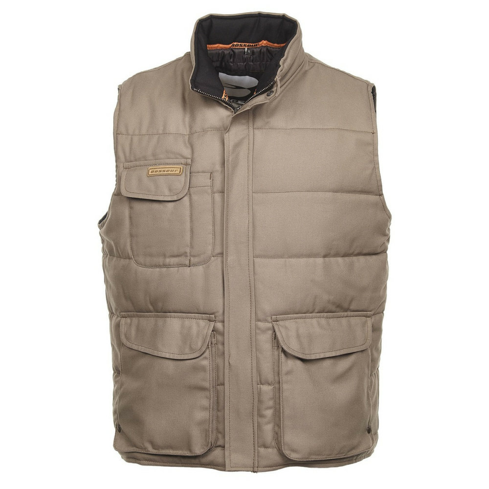 Gilet multipoches anti froid heritage noisette tl tsd bosseur 11080 032