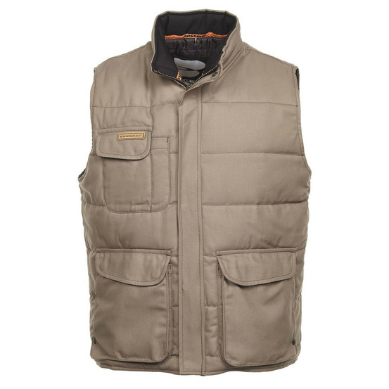 Gilet multipoches anti froid heritage noisette tl tsd bosseur 11080 032