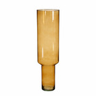Mica decorations vase fallon - 19x19x70 cm - verre - marron