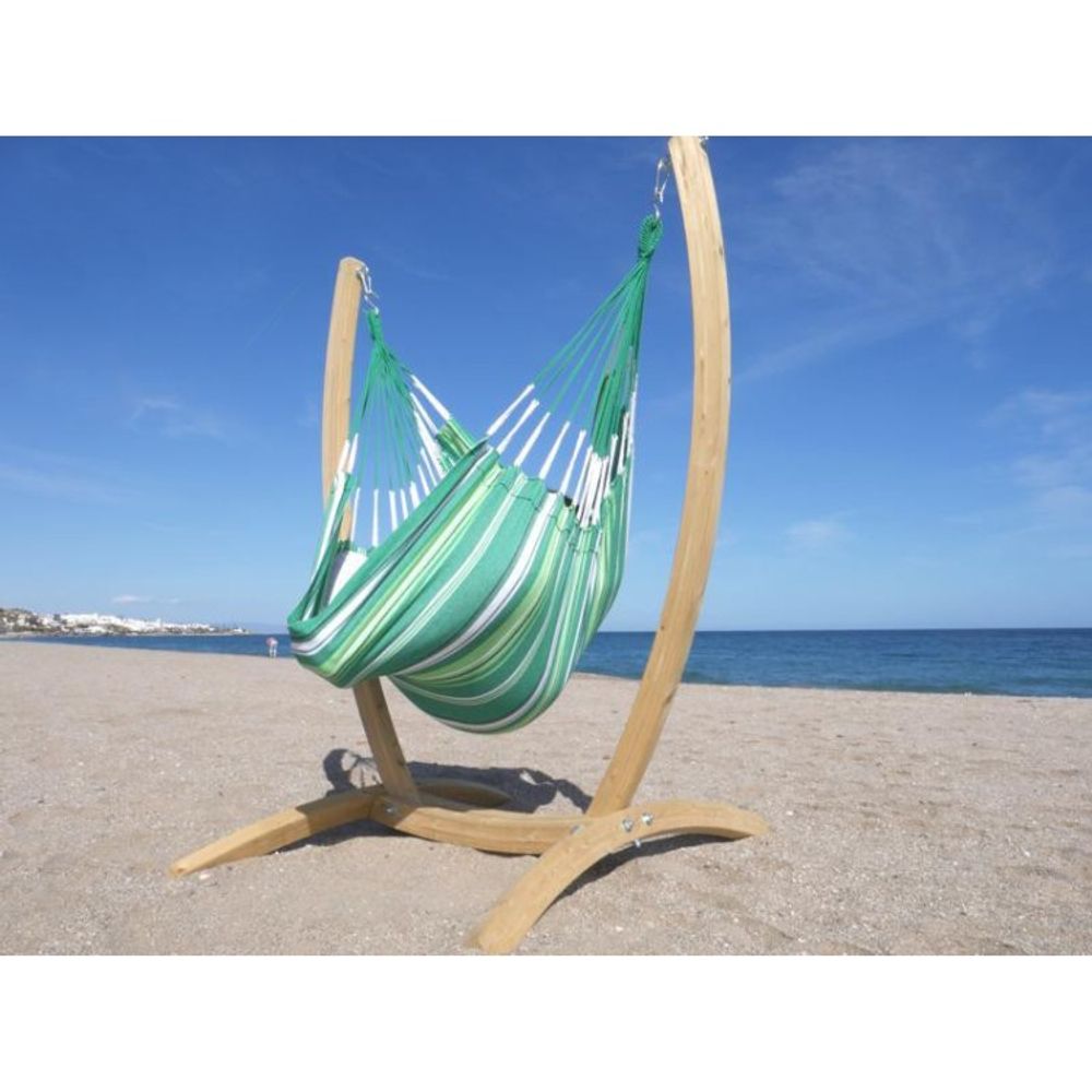 Chaise hamac avec support albizia xl