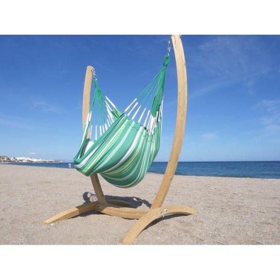 Chaise hamac avec support albizia xl
