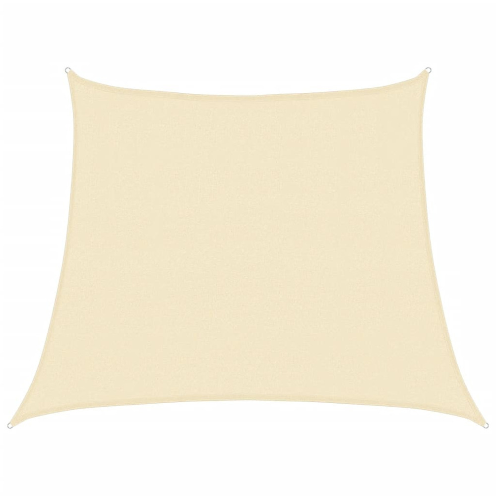 Voile d'ombrage 160 g/m² crème 3/4x3 m pehd