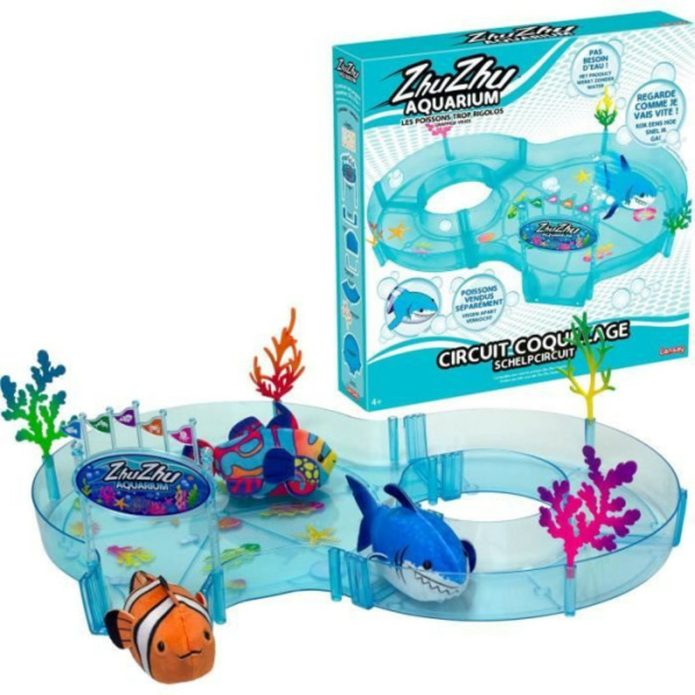 Univers miniature - lansay - 51020 - zhu zhu aquarium : circuit coquillage