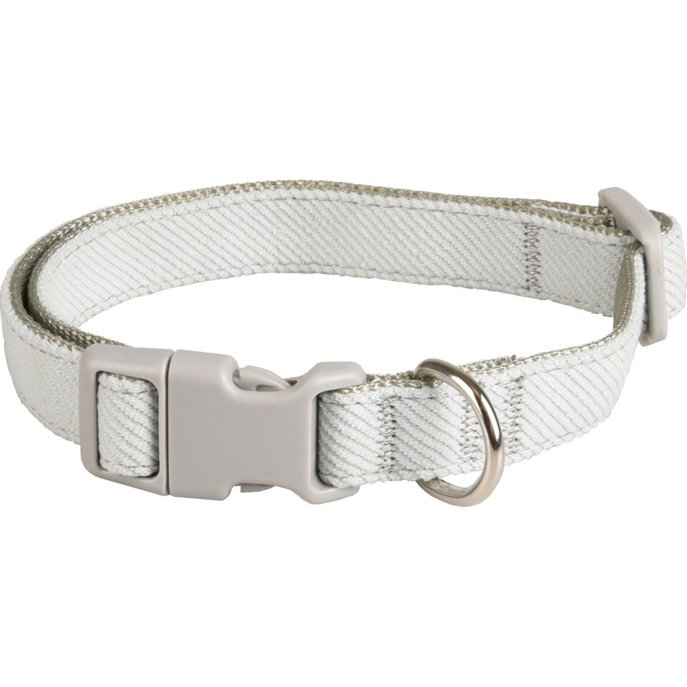 Collier small dog vert . Réglable de 25 à 43 cm x 15 mm. Pour chiens.