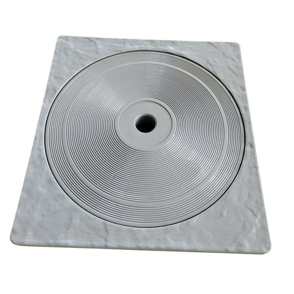 Cadre et couvercle de skimmer weltico gris