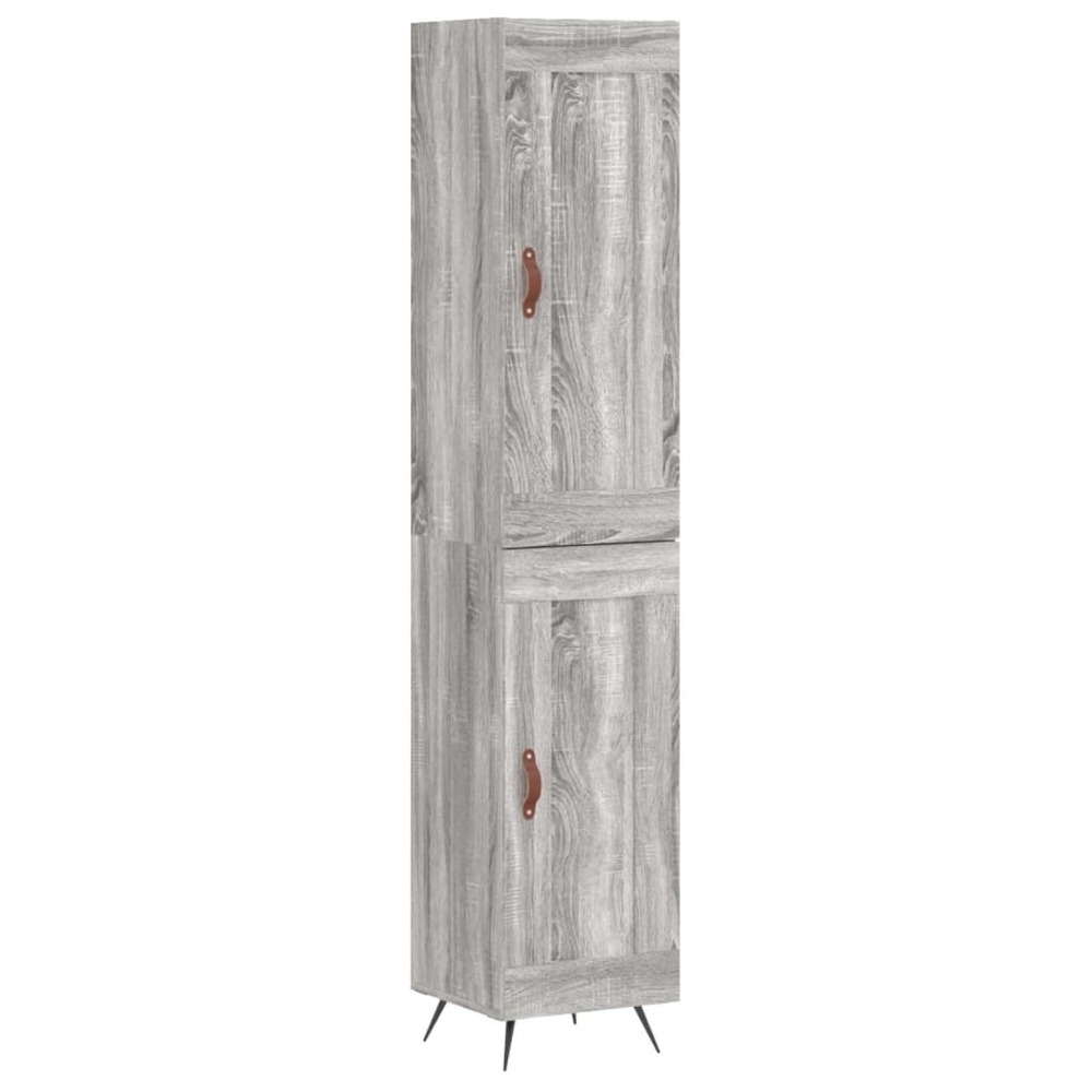 Buffet bahut commode armoire meuble de rangement organisateur cuisine salle de séjour salon haut sonoma 34,5 x 34 x 180 cm bo